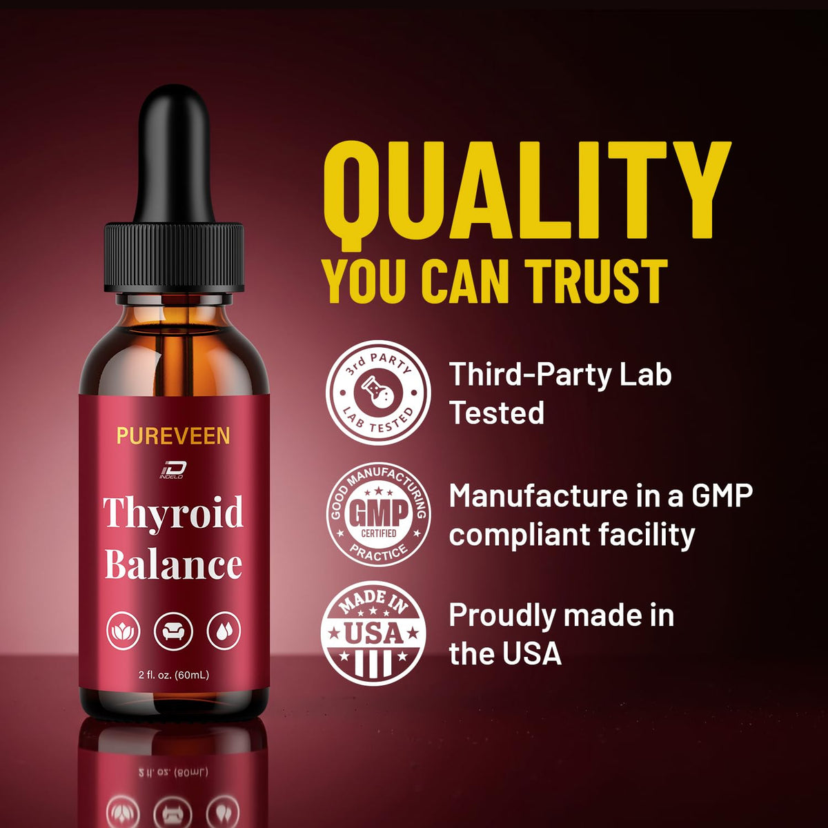 Pureveen Balance – Pureveen Liquid Drops Natural Ingredients Advanced Formula Extra Strength Reviews - 1 Month Supply