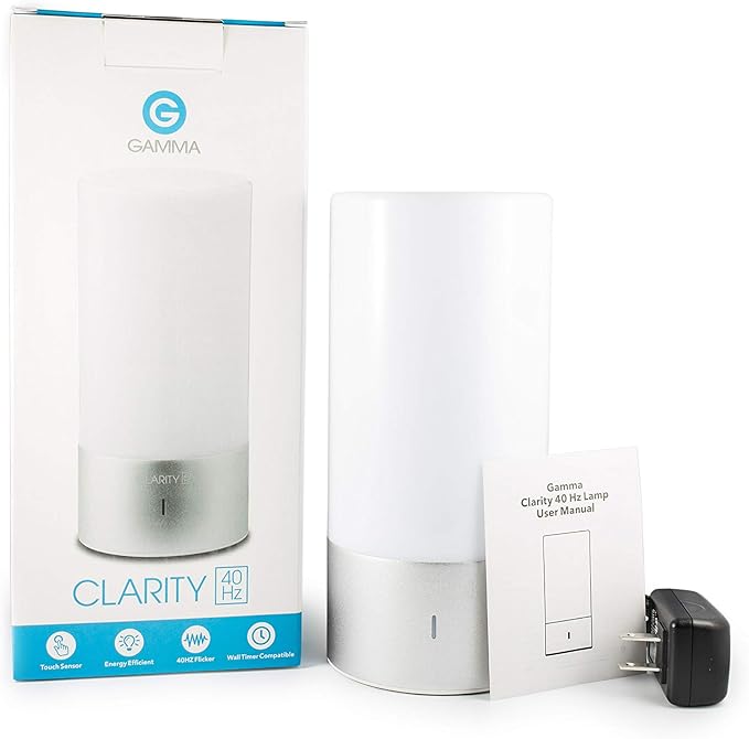 Clarity - 40Hz Lamp by Gamma - Cognitive Wellness - Brain Stimulating Light – Easy to Use – Memory Support