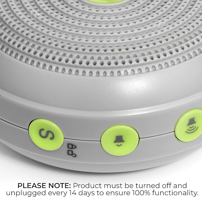Yogasleep Hushh & Crush Resistant Travel Case, (2 Piece Set) Portable White Noise Sound Machine for Baby, 3 Soothing Natural Sounds, Noise Canceling for Sleep Aid, Office Privacy, & Meditation