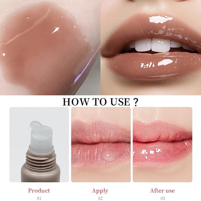 Lip Butter Balm - Lip Balm Hydrating - Tinted Lip Balm - Moisturizing Lip Gloss Set - Girls Lip Oil - Lip Moisturizer for Women - Lip Care Products - Christmas Gifts for Teen Girls