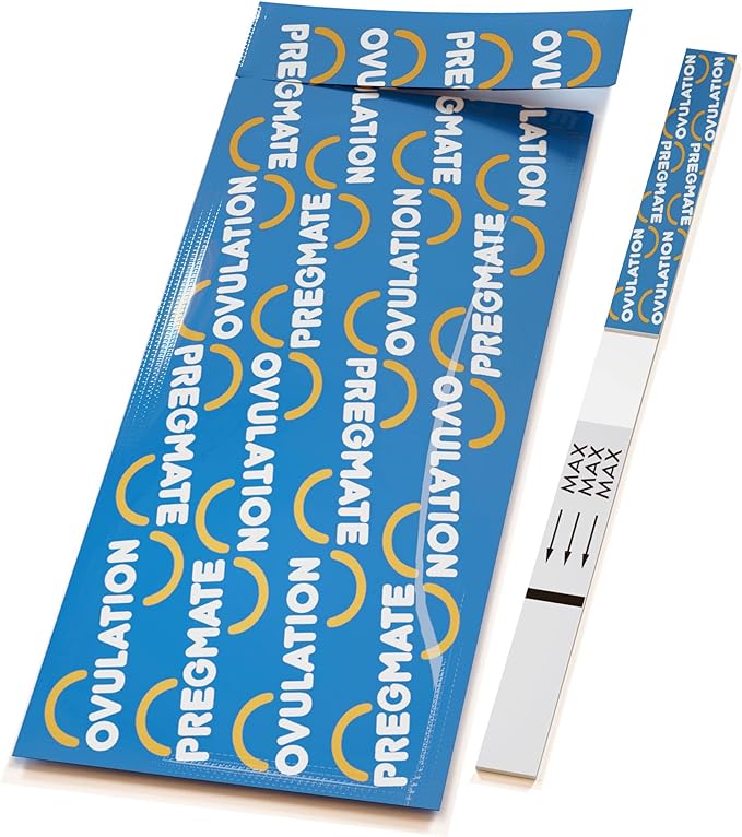 Pregmate 50 Ovulation and 20 Pregnancy Test Strips Predictor Kit