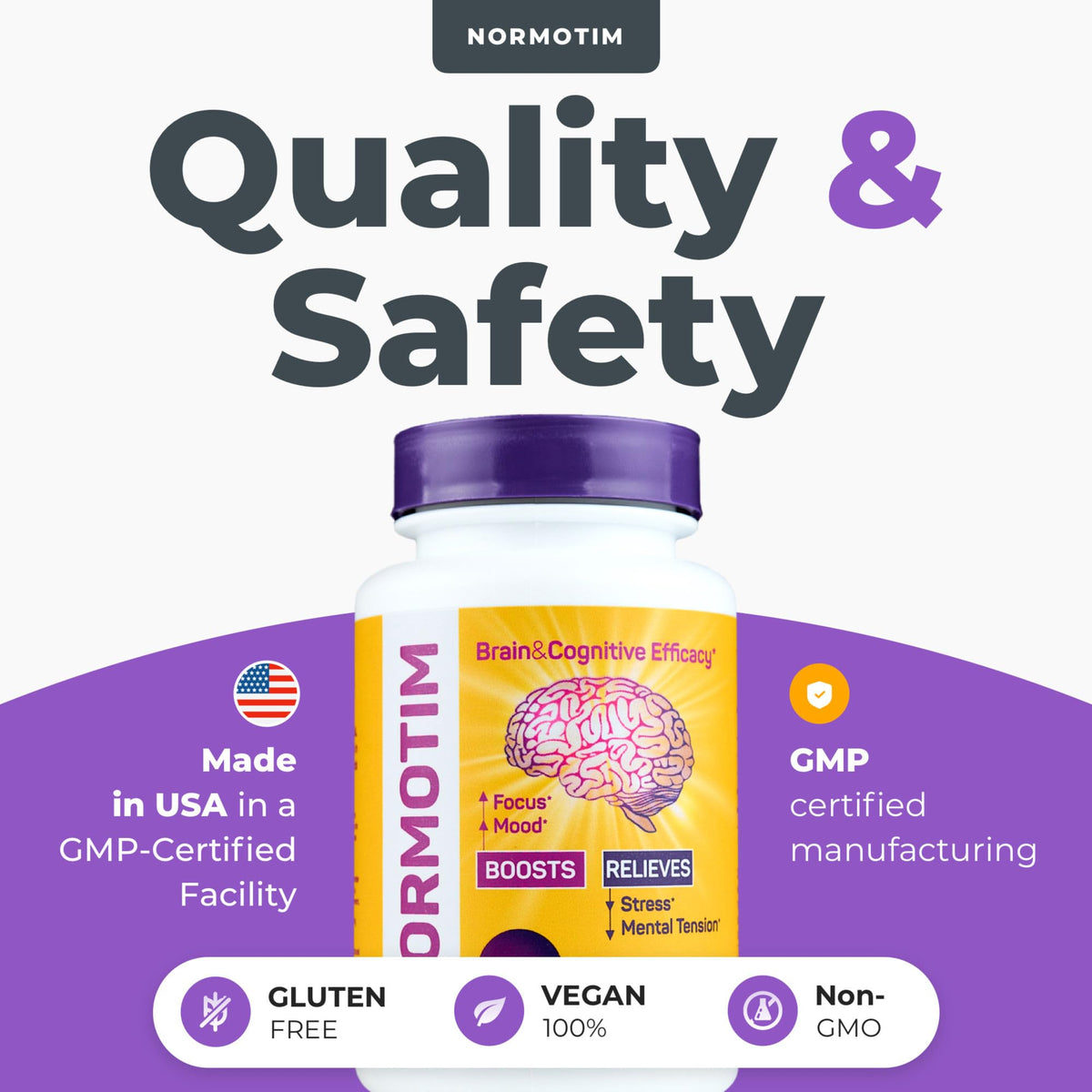 Calm & Focus Support – Lithium Ascorbate 5mg Fast-Dissolve Tablets with Vitamin C, B1 & B6 – Non-Drowsy Cognitive & Memory Support – Compare to Lithium Orotate – Made in USA – 60 Count