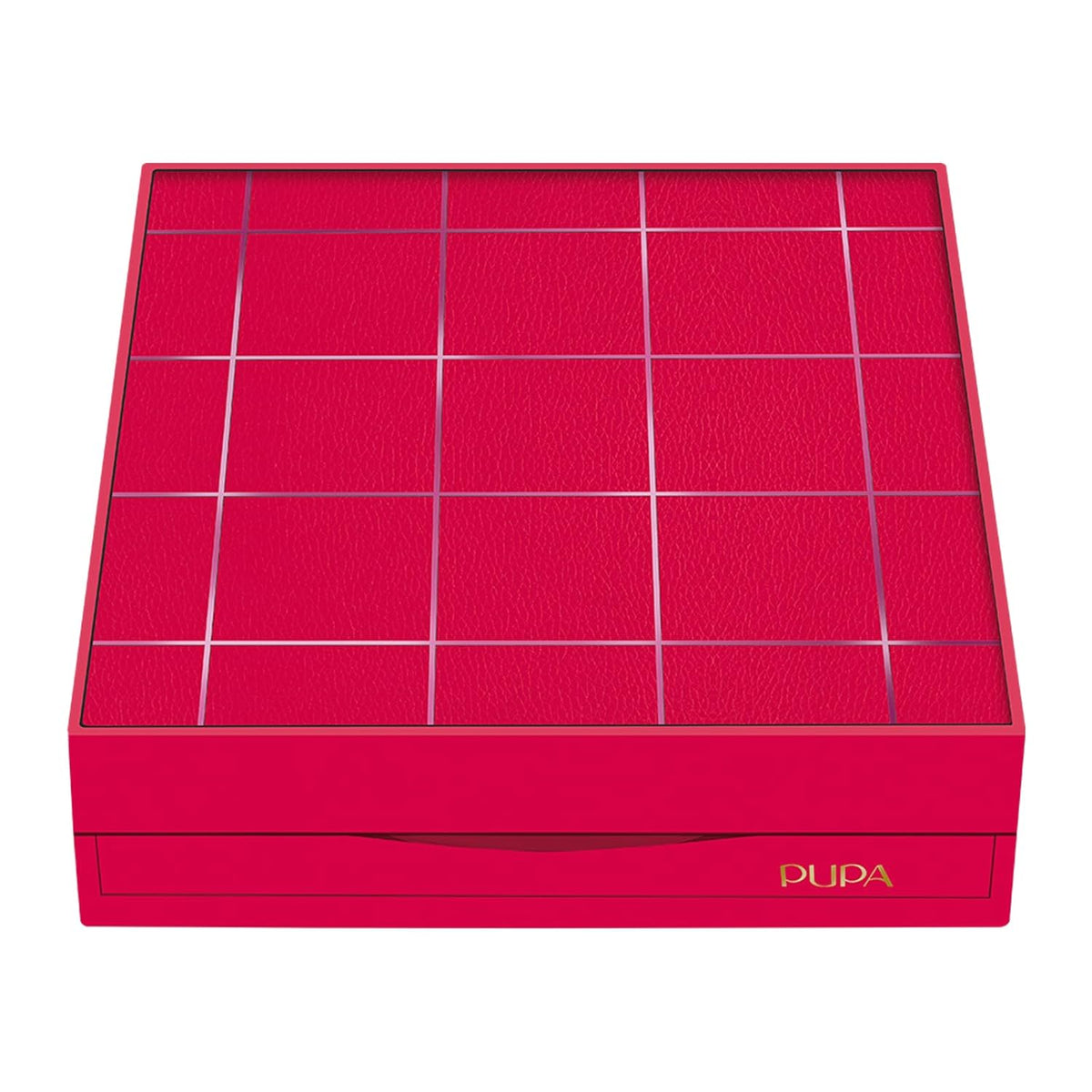 Pupa Milano Pupart M Makeup Palette, 003 Red, 0.6 oz - Makeup Kit - Blush - Concealer - Highlighter - Eyeshadow - Lip Gloss - Lip Cream - Face Makeup