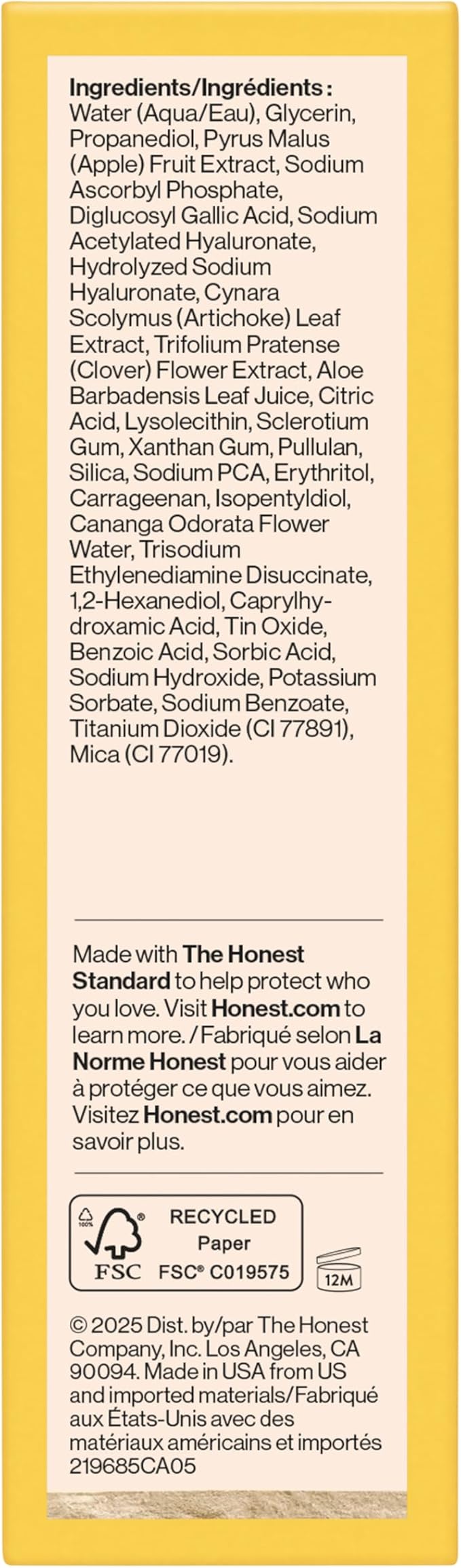 Honest Beauty Get Glowing Bundle | Vitamin C Brightening Serum + Everyday Moisturizer | Improves Skin Tone | Gentle for Sensitive Skin, Fragrance Free, Vegan | 1 fl oz, 1.7 fl oz