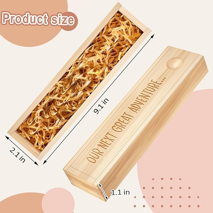 Pregnancy Announcement for Husband Grandparent, Pregnancy Test Keepsake Box, Baby Announcement Reveal Gifts Ideas for Husband Grandparents Dad Aunt and Uncle