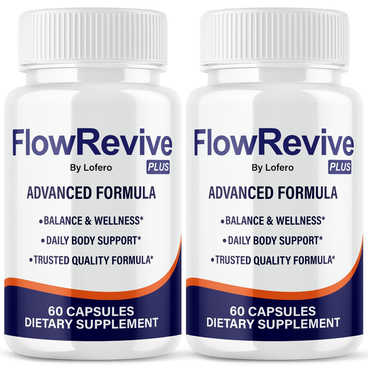 (2 Pack) Flow Revive Capsules, FlowRevive Pills Advanced Premium Prostate Supplement Health Support Formula Vitamins for Men Urinary Function, Comfort, Flow & Balance All Natural Ingredients (120 ct)