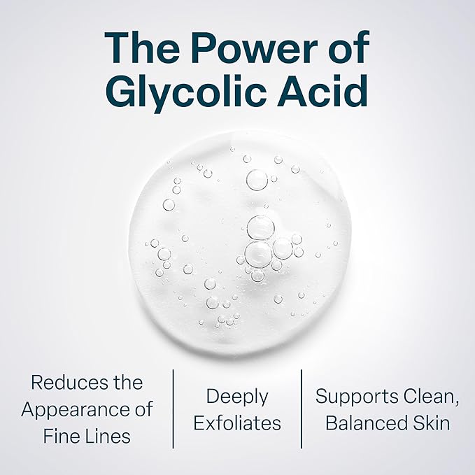 Glycolic Acid 10% Resurfacing Pads for Face & Body with Vitamins B5, C & E, Green Tea, Calendula, Allantoin - Exfoliates Surface Skin and Reduces Appearance of Fine Lines and Wrinkles - Peel Pads
