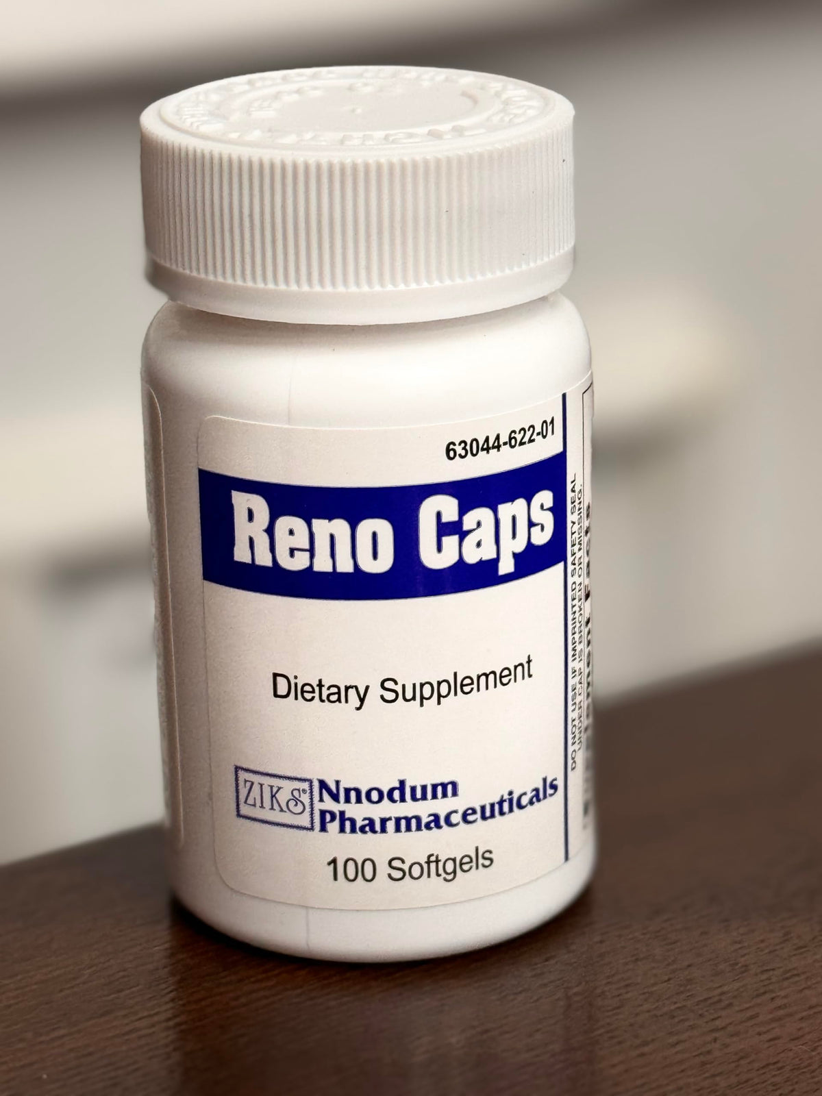 Reno Cap Softgel Capsules, Botanical Blend Formula, 60 Count
