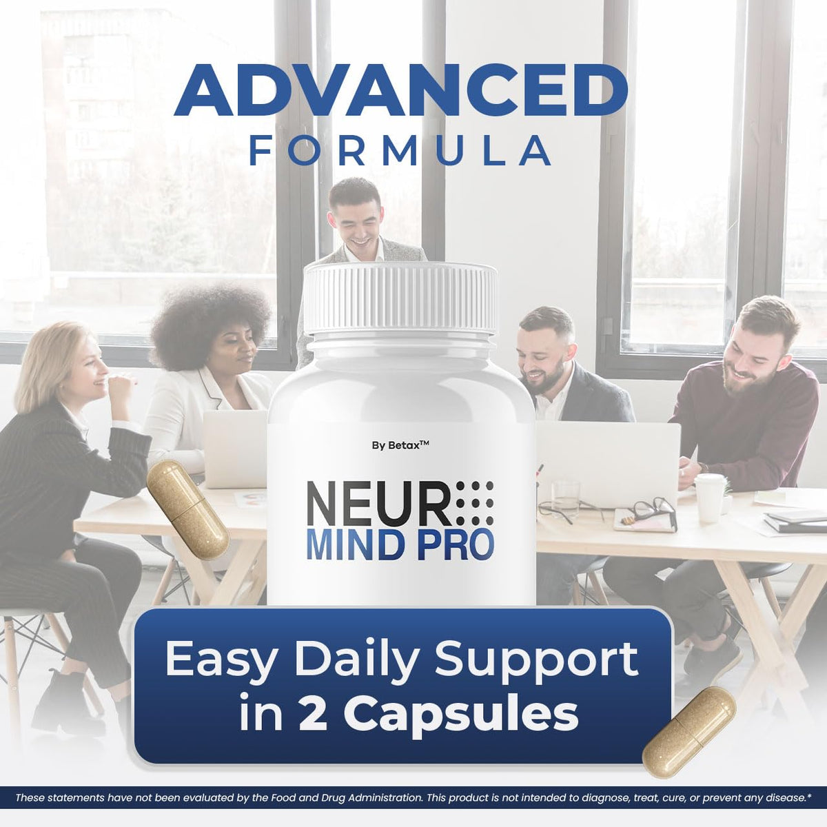 (3 Pack) NeuroMind Pro - Official Neuro Mind Pro Capsules Advanced Formula with All Natural Ingredients, NeuroMindPro Original Brain Health Pills Support for Wellness, 180 Capsules for 3 Months