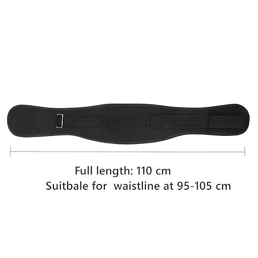 Back Support Lumbar Support Belt Lower Back Brace for Pain Relief Sciatica Herniated Disc Scoliosis Posture Correction Adjustable Mesh Support Straps for Men Women Fitness Waist Protection (Black, L)