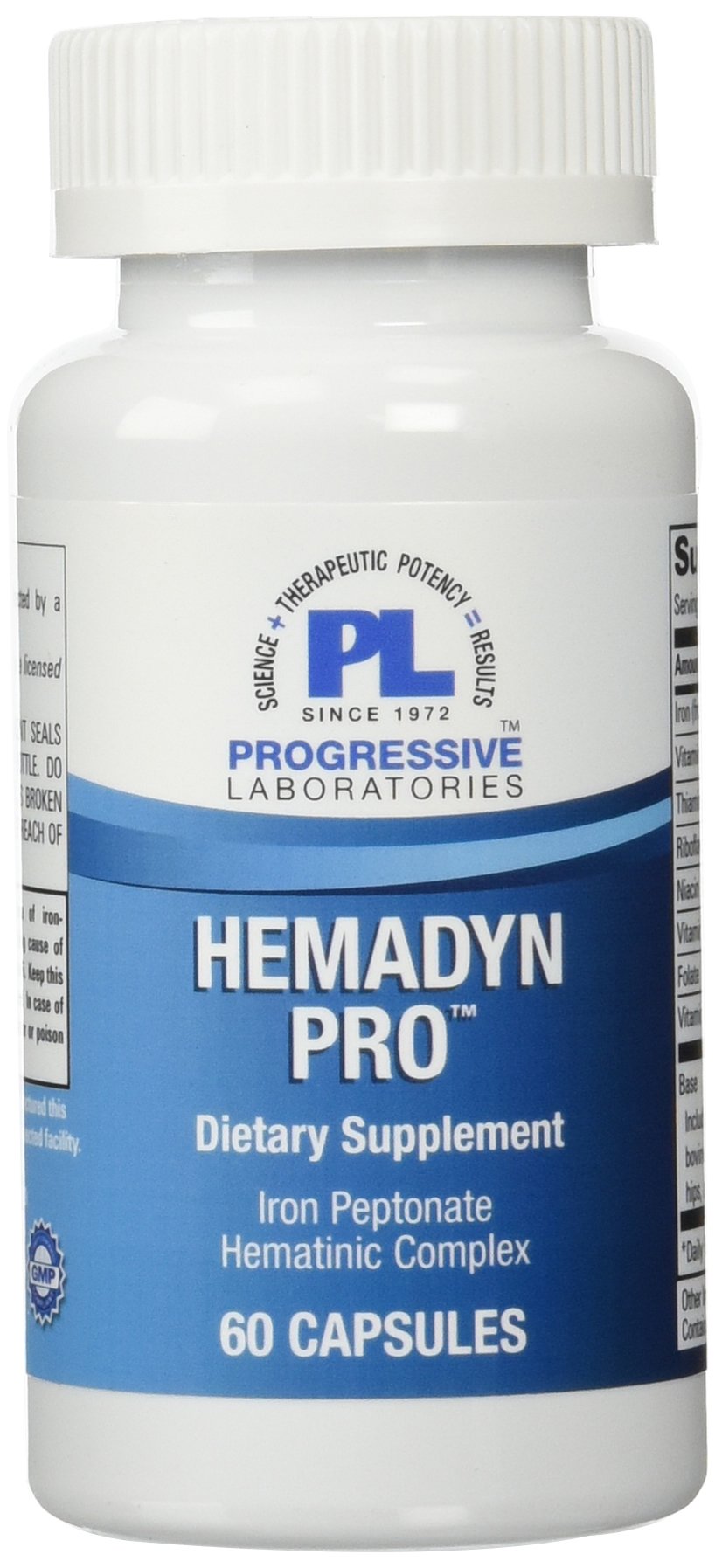Progressive Labs Hemadyn Pro Supplement, 60 Count