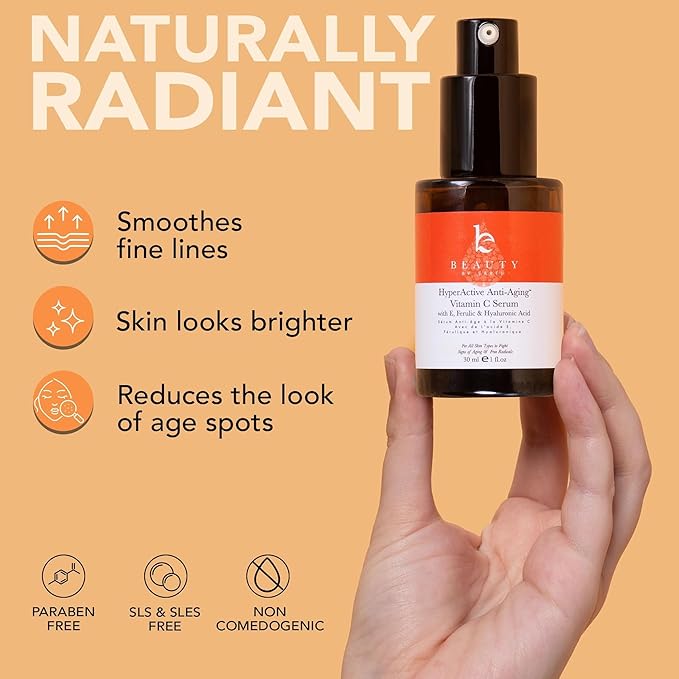 Beauty by Earth Vitamin C Face Cream and Serum - USA Made with Organic & Natural Ingredients