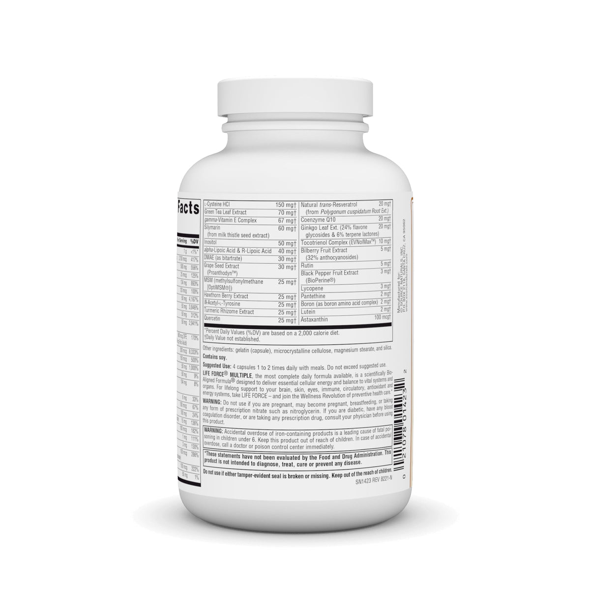 Source Naturals Life Force Multiple Energy Activator*, 180 Capsules
