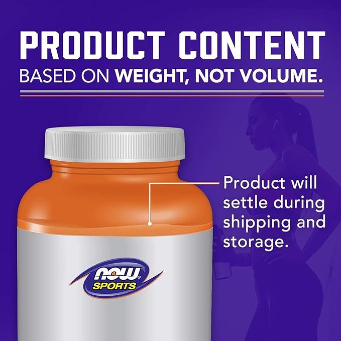 NOW Foods Sports Nutrition, Pea Protein 24 g, Easily Digested, Creamy Chocolate Powder, 2-Pound