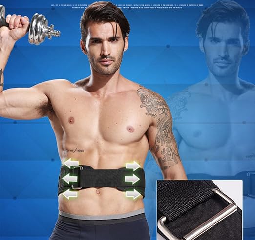 Back Support Lumbar Support Belt Lower Back Brace for Pain Relief Sciatica Herniated Disc Scoliosis Posture Correction Adjustable Mesh Support Straps for Men Women Fitness Waist Protection (Black, L)