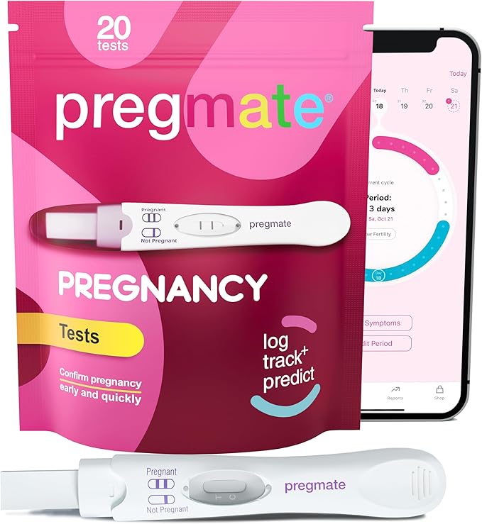 Pregmate Pregnancy Midstream Test (20 Count)