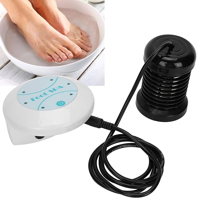 Ion Detox Machine, Portable 40W Practical Professional Foot Bath Spa, Home Spa for All Ages(U.S. regulations)