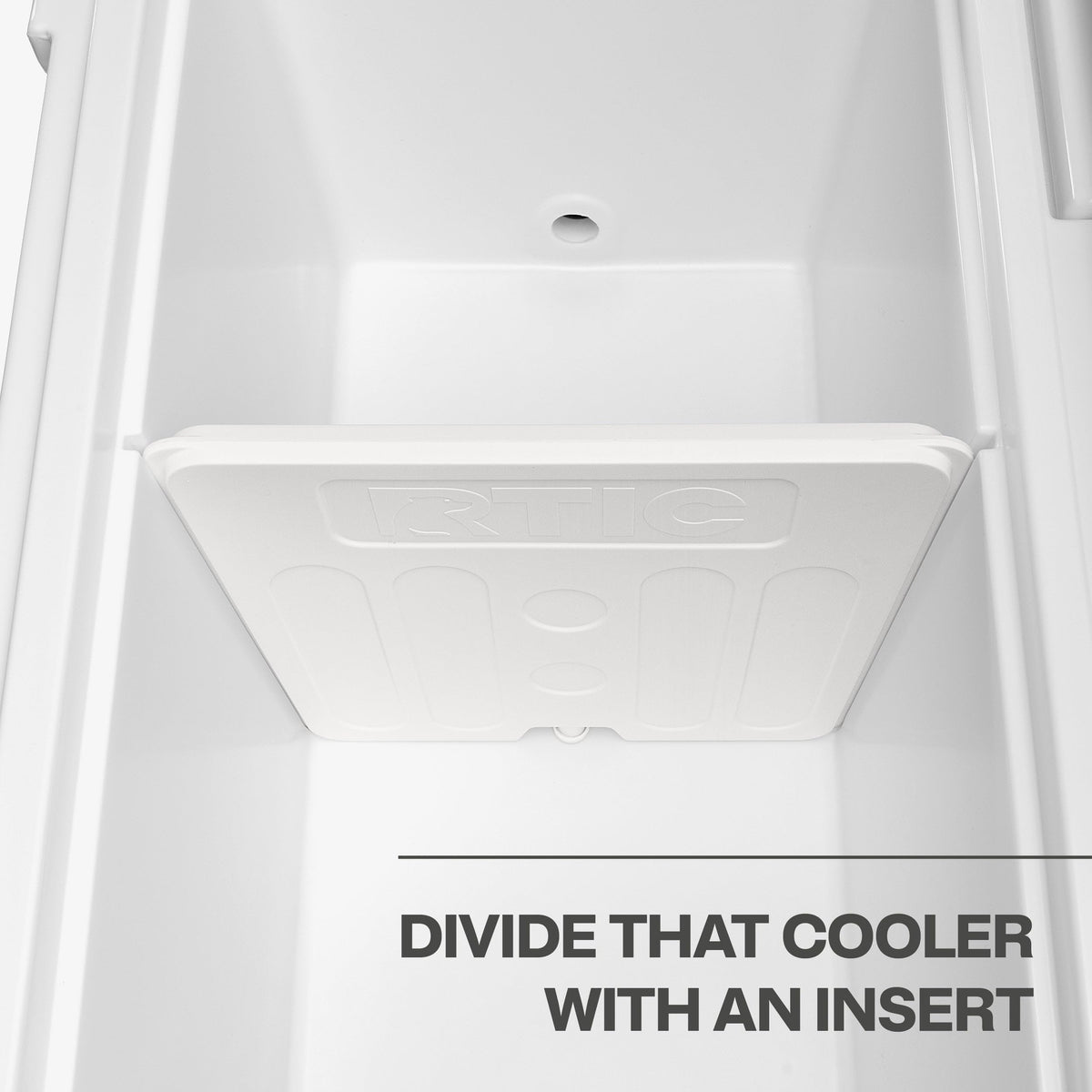 RTIC 65 QT Ultra-Tough Cooler Freezable Divider Insert Accessories Perfect for Organization, 65