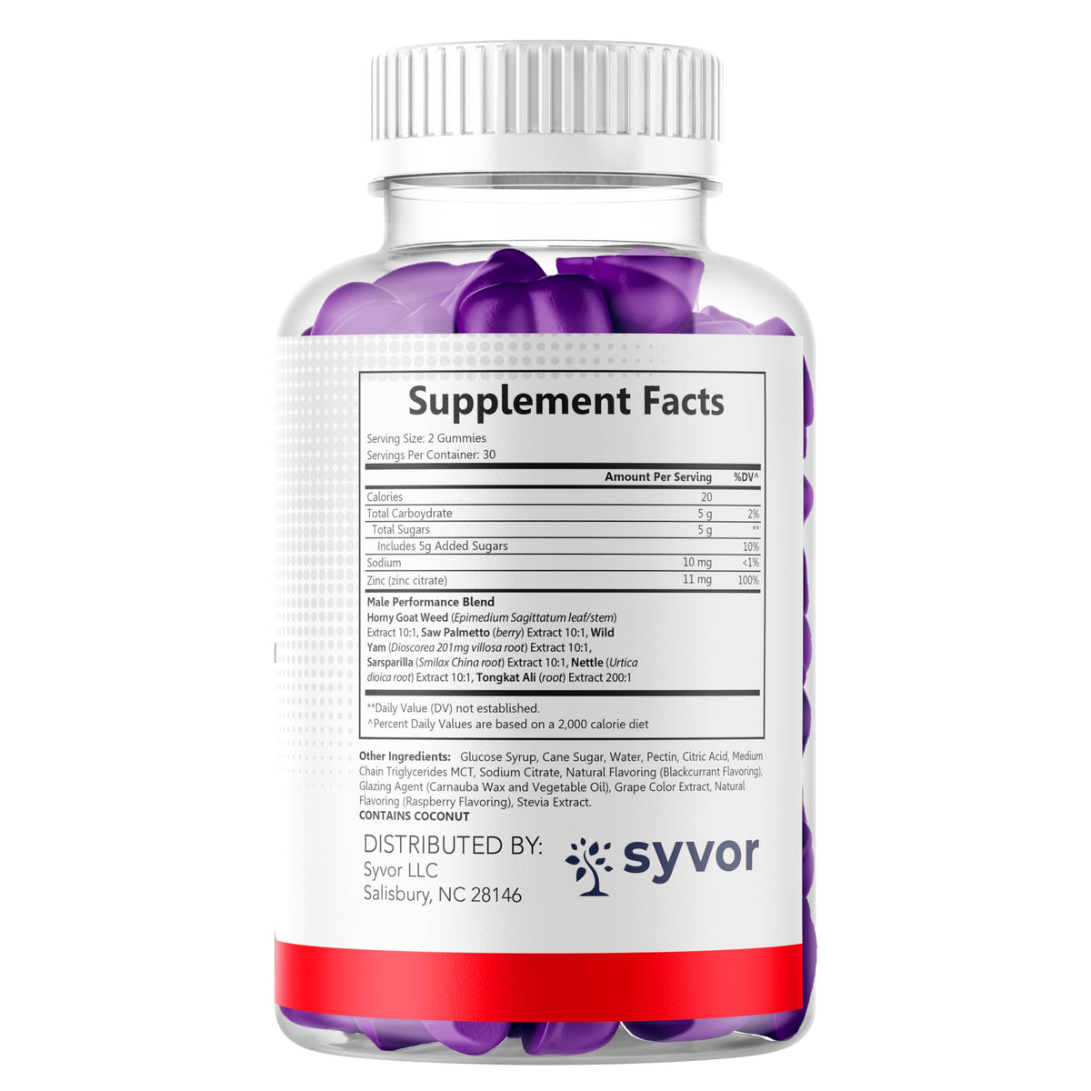 Vital Pump XL Testo Gummies, Official Vital Pump XL Male Performance Gummys with All Natural Ingredients, Advanced Supplement with Maximum Strength Vitamins for Your Active Lifestyle (60 Gummies)
