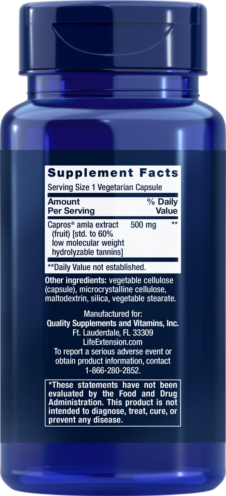 Life Extension Advanced Lipid Control 60 Vegetarian Capsules (Pack of 2)