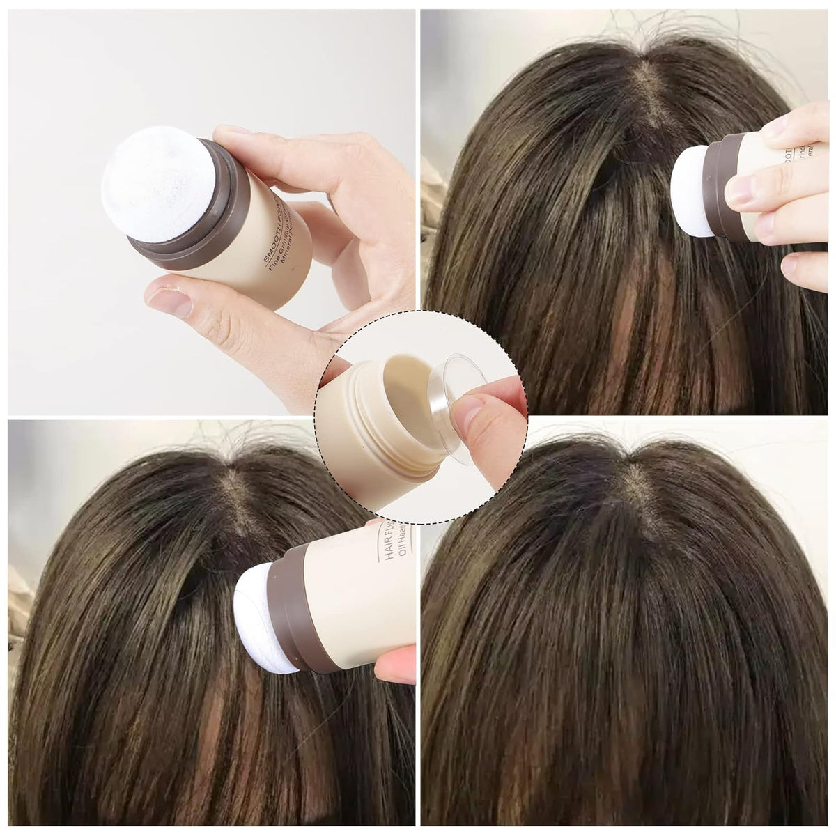 Boobeen Root Touch Up Powder for Thin Hair, Instantly Covers Hair Loss, Shadow Hairline Powder for Women and Men
