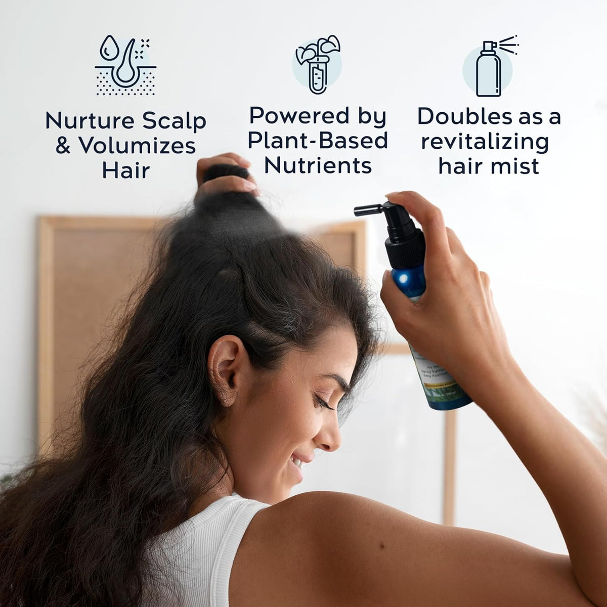 Tree To Tub Rosemary Water Spray for Hair Growth - Fermented Rice Water for Hair Growth Nature's Rosemary Hair Spray & Nourishing Scalp Care