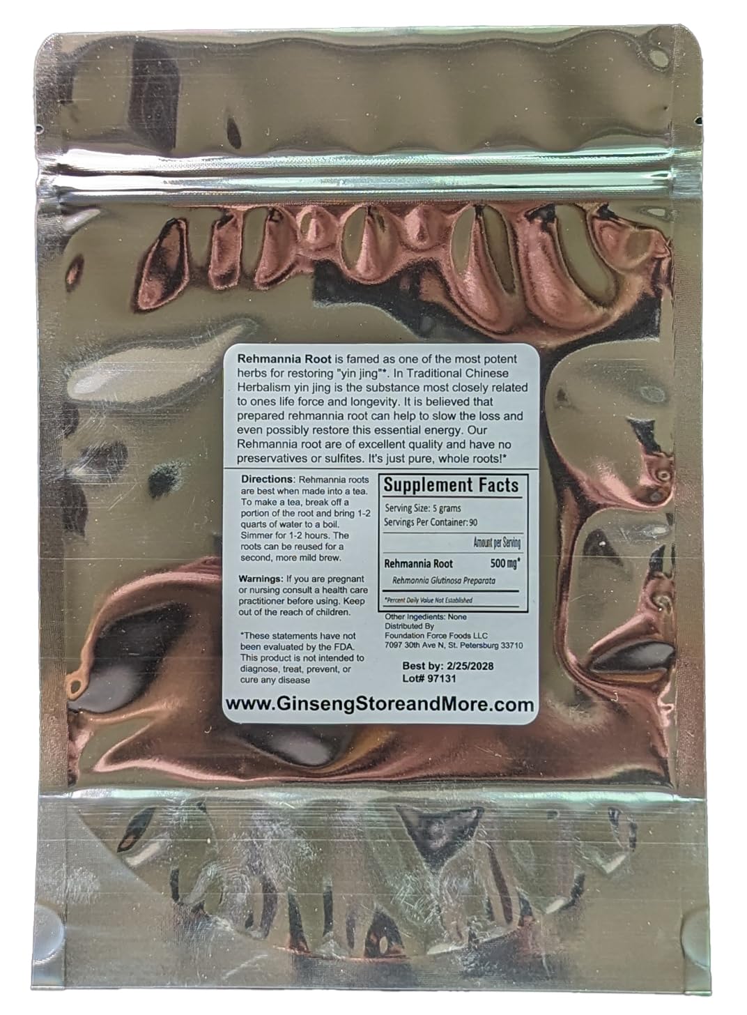 1lb Rehmannia (Prepared) | Shu Di Huang 蜀地黄 Radix Rehmannia glutinosa preperata | Traditionally Prepared, Premium Grade Large, Preservative Free | Use for Yin Jing, Energy, Health for Men & Women