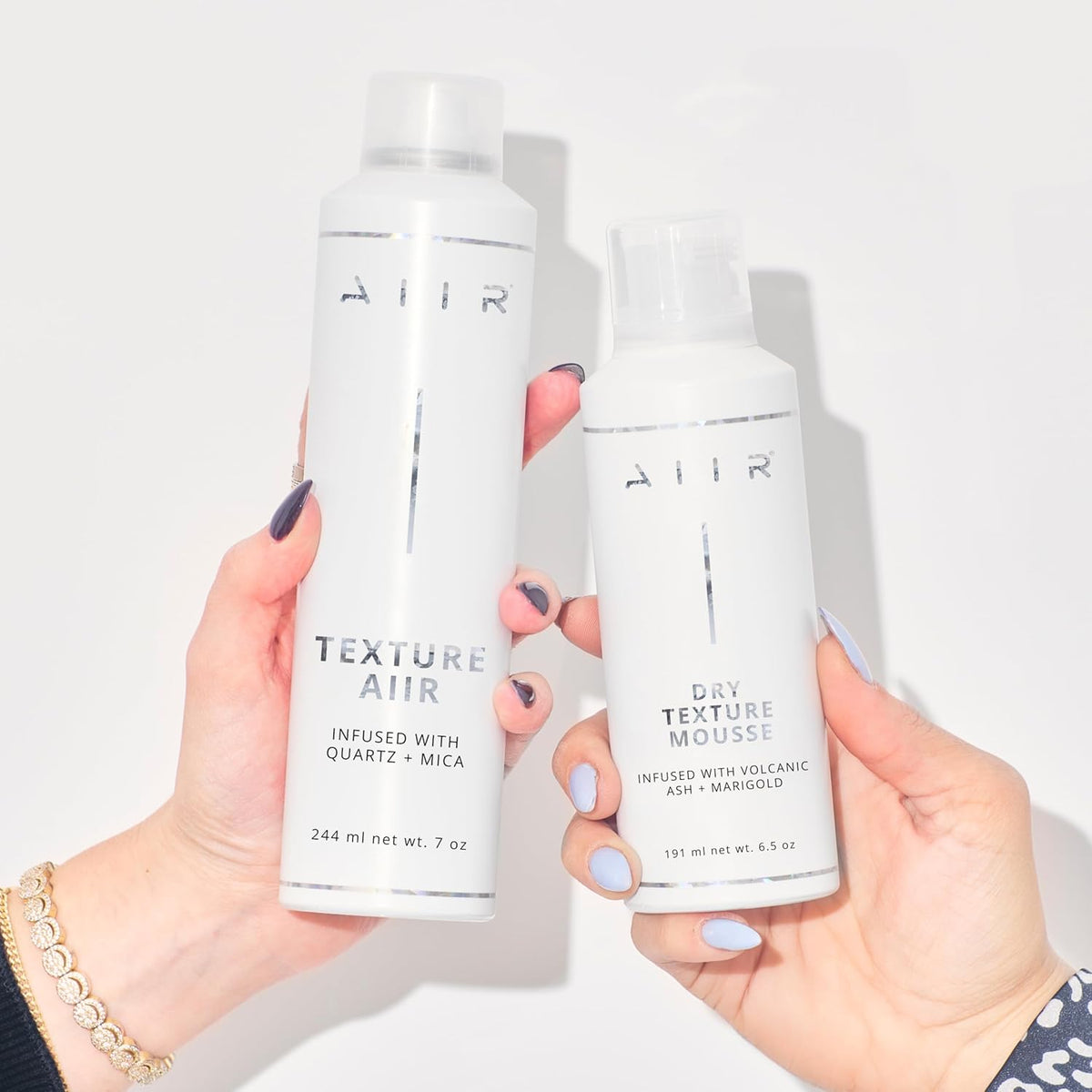 AIIR Dry Texture Mousse - Volumizing & Thickening Mousse, Blowout Mousse to Lift Roots and Add Frizz Free Fullness & Body For Long Lasting Styles and Overnight Curls, Weightless For Fine Hair, 6.5oz