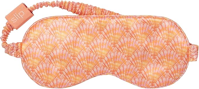 slip Pure Silk Sleep Mask - Nautilus | 100% Mulberry Silk, Ultra Soft & Comfortable | Blocks Light for Restful Sleep, Adjustable Strap for Perfect Fit | Gentle on Skin & Hair, Ideal for Travel & Home