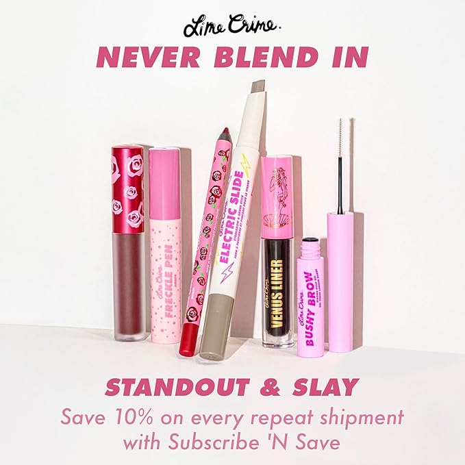 Lime Crime Plushies Soft Matte Lipstick, Melon Smoothie (Peachy Nude) - Blackberry Candy Scent - Plush, Long Lasting & High Comfort for All-Day Wear - Talc-Free & Paraben-Free