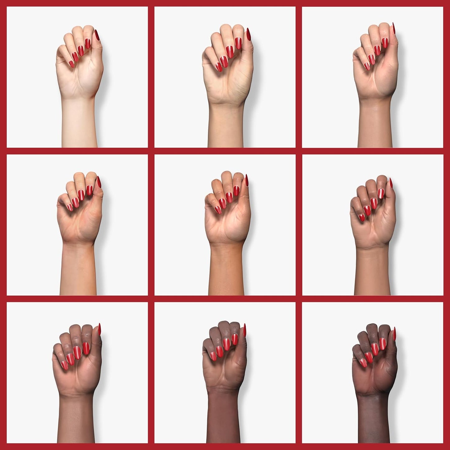 karma organic Natural Nail Polish-Non-Toxic Nail Art, Vegan and Cruelty-Free Nail Paint (CHRISTMAS IN JULY)
