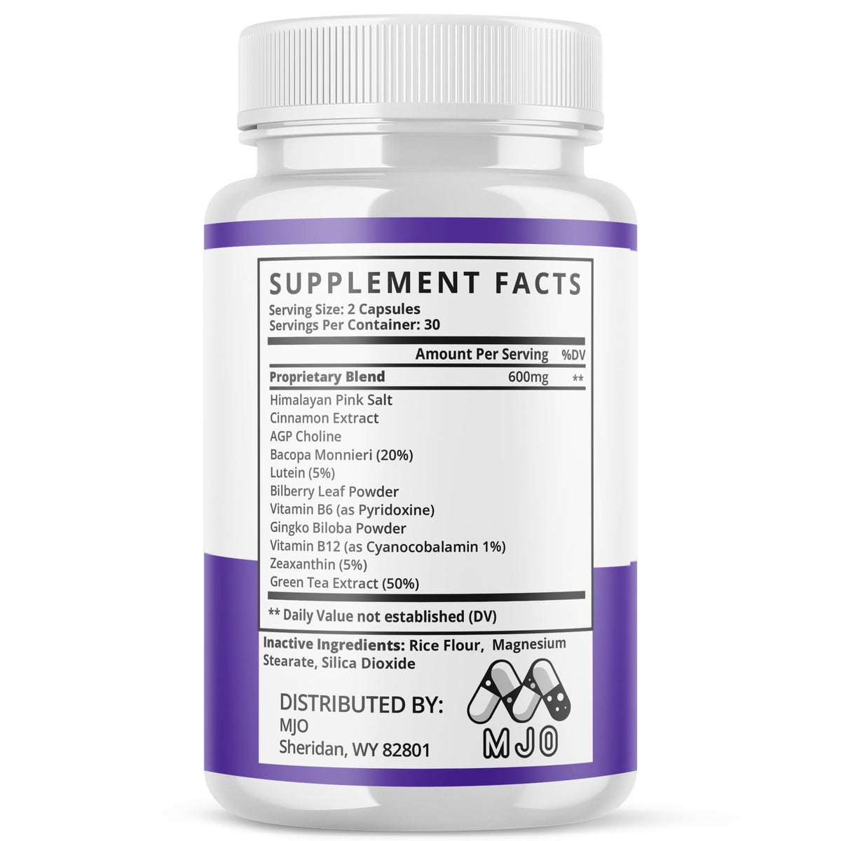 (2 Pack) Memotril Capsules, Official Memo Tril Supplement Pills with All Natural Ingredients, Advanced Memotril for Brain Health & Wellness Support with Premium Vitamins for Women & Men (120 Capsules)