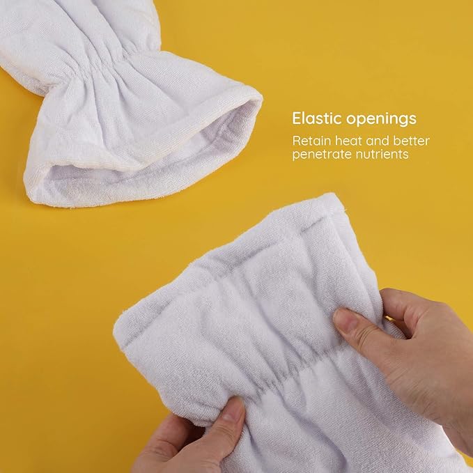 Paraffin Wax Mittens, Segbeauty Larger Thicker Paraffin Heated Hand SPA Mittens for Women, Gloves for Hot Wax Hand thera-py Paraffin Thermal treat-ment SPA Wax Warmer Paraffin Wax Machine