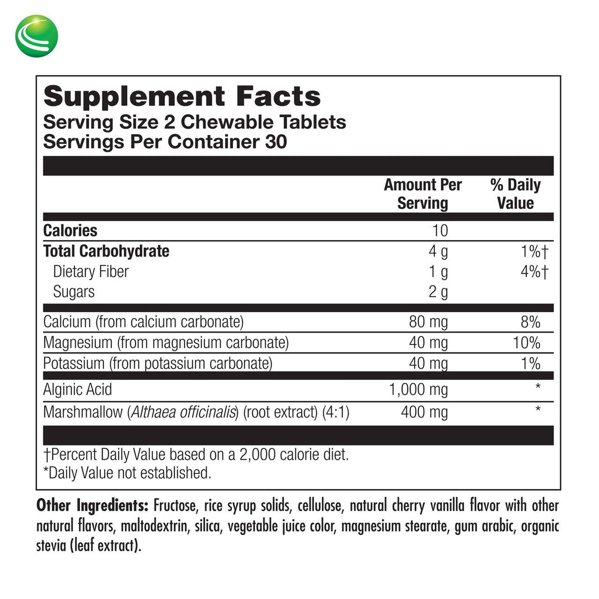 Nutra Biogenesis EsophaSoothe - Chewable Esophogeal Support with Magnesium, Potassium & Calcium for Men & Women - 60 Tablet Chews