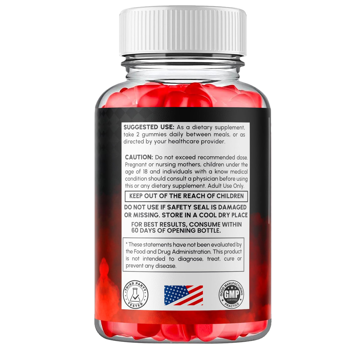 (3 Pack) Vigor Boost Gummies for Men, VigorBoost Male Support Gummys with Natural Ingredients, Advanced Vigor Boost Maximum Strength Premium Vitamin Gummy for Men's Health and Wellness (180 Gummies)