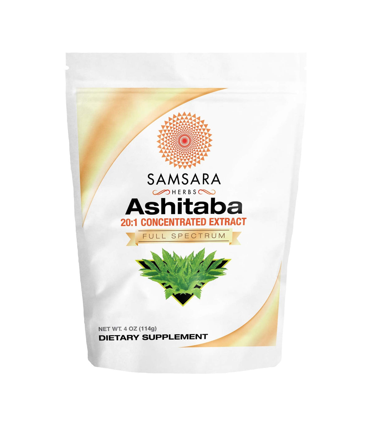 Samsara Herbs Ashitaba Extract Powder (4oz/114g) 20:1 Concentrated Extract