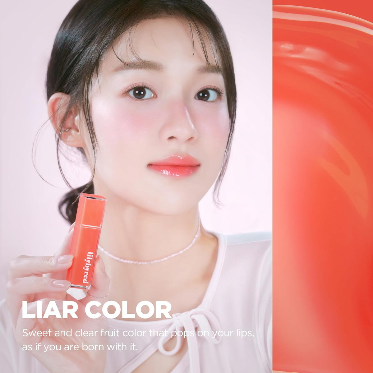 lilybyred Bloody Liar Coating Tint | Korean Glossy Lip Stain, Vivid & Juicy Color, Syrupy Shine, Moisturizing, Long-Lasting & Smudge-Proof, Non-Sticky, Lightweight, 0.14 oz. (20 Something Cherry)