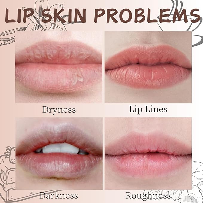 Lip Butter Balm - Lip Balm Hydrating - Tinted Lip Balm - Moisturizing Lip Gloss Set - Girls Lip Oil - Lip Moisturizer for Women - Lip Care Products - Christmas Gifts for Teen Girls