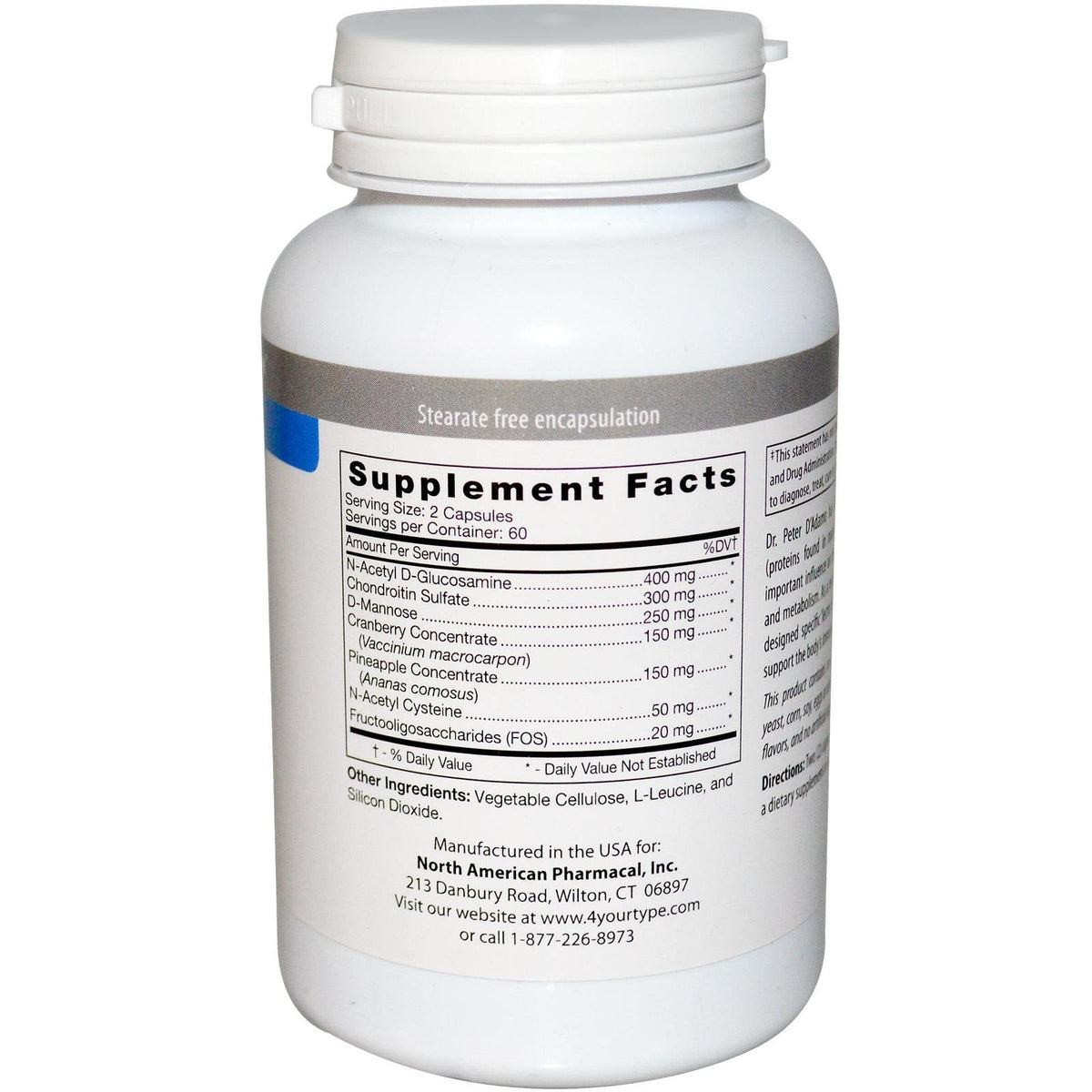 D'Adamo Personalized Nutrition Deflect A, 120 Count