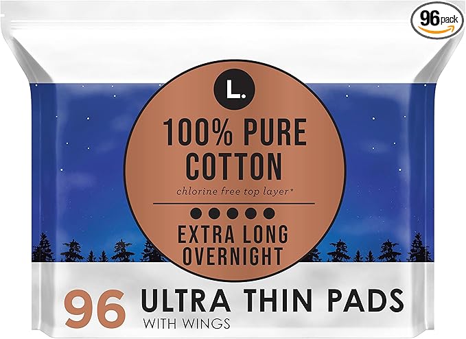 L pad Overniight with Wings, 96ct (Old Product)