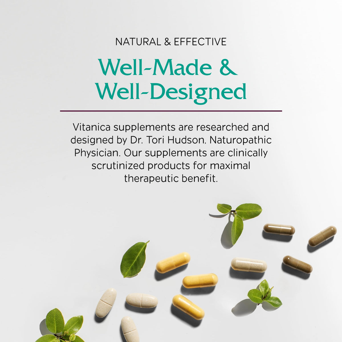 Vitanica, Senior Symmetry, 65 Years and Up Multivitamins and Minerals, Vegan, 180 Capsules