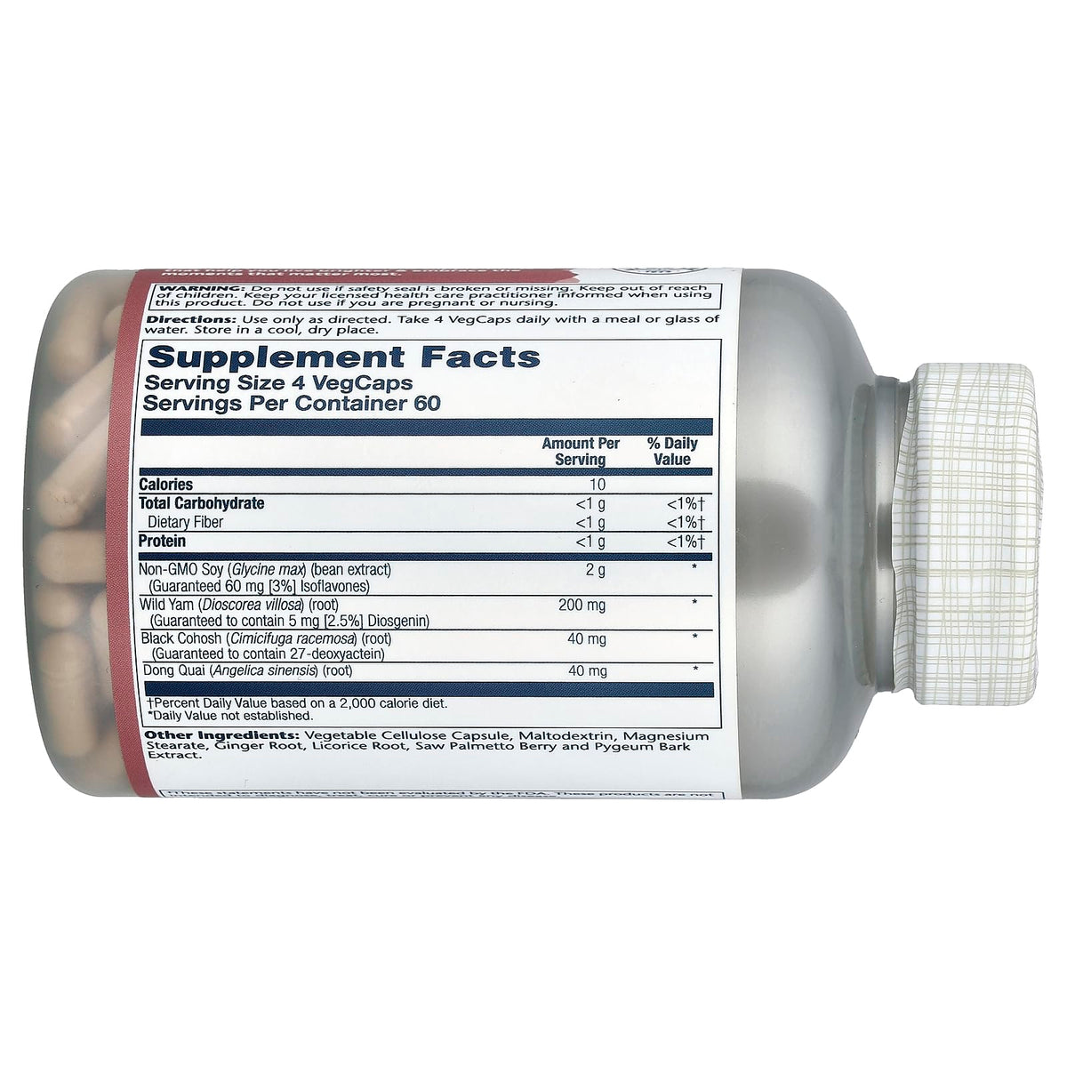 Solaray Phytoestrogen Supplement, 240 Count