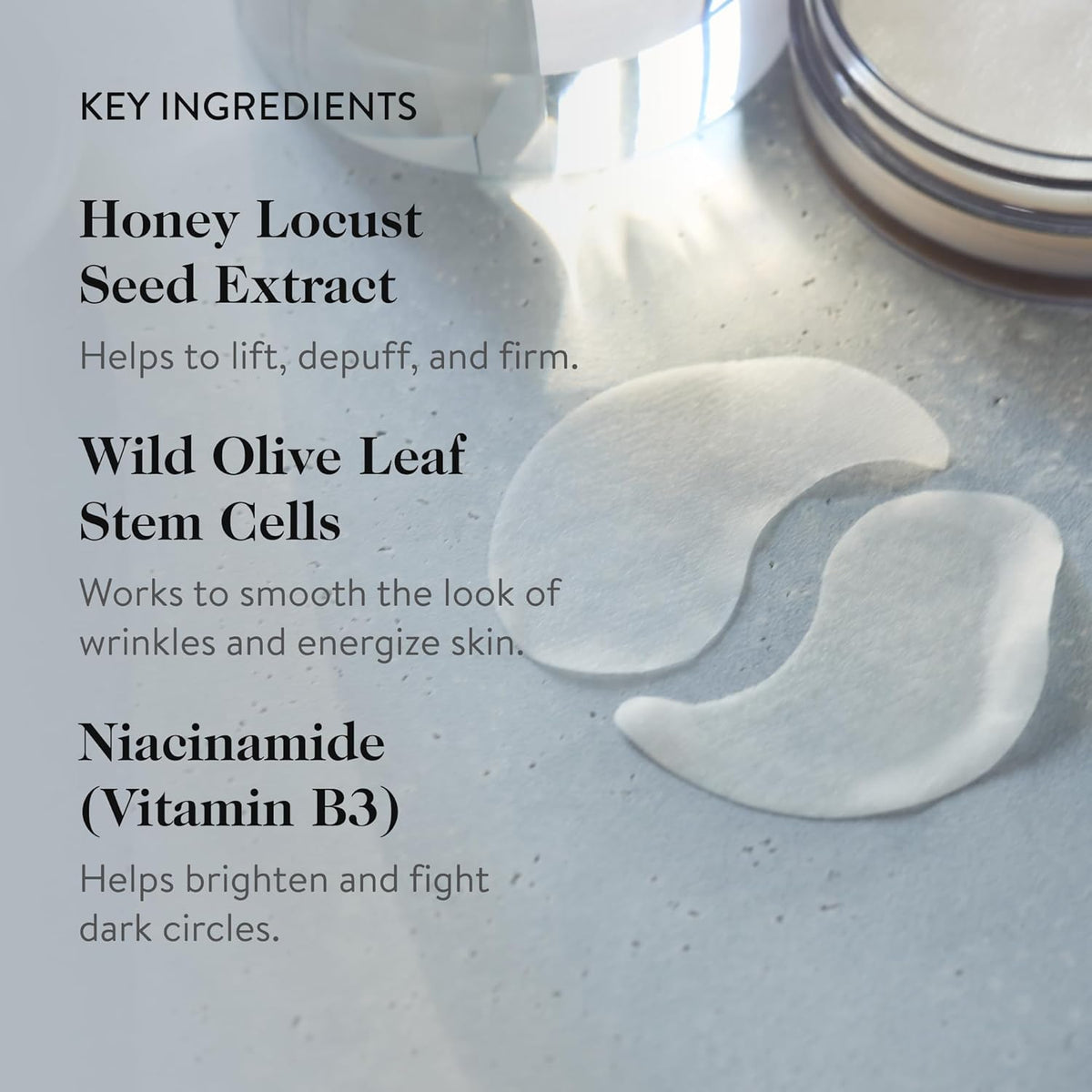 goop Beauty Eye Masks for Puffy Eyes | Under Eye Patches for Dark Circles | VEOCEL Lyocell Masks in Niacinamid Serum | Improves Crows Feet, Fine Lines, & Wrinkles | Paraben & Silicone Free | 30-Pack