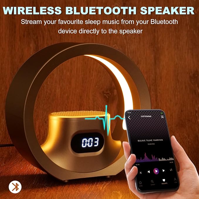 White Noise Sound Machine with 20 Soothing Sounds 11 Night Light 3 Timers Bluetooth Speaker Sleeping Sound Noise Machines for Bedroom Remote Control Sleep Sound Machine for Adults & Baby, Nursery Gift