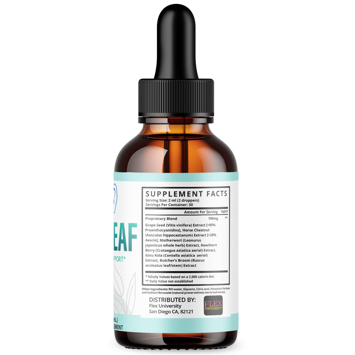 Audileaf Drops, Audileaf Ear Health Support with All Natural Ingredients, Advanced Health and Wellness Support Supplement with Maximum Strength Multivitamins Hearing Support (30 Servings)