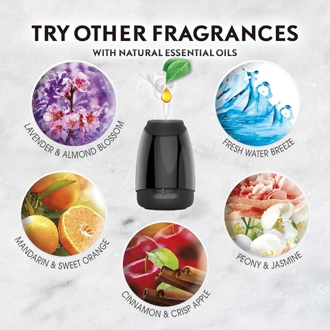 Air Wick Essential Oils Diffuser Mist Refill, Fresh Water Breeze, 1ct, Air Freshener
