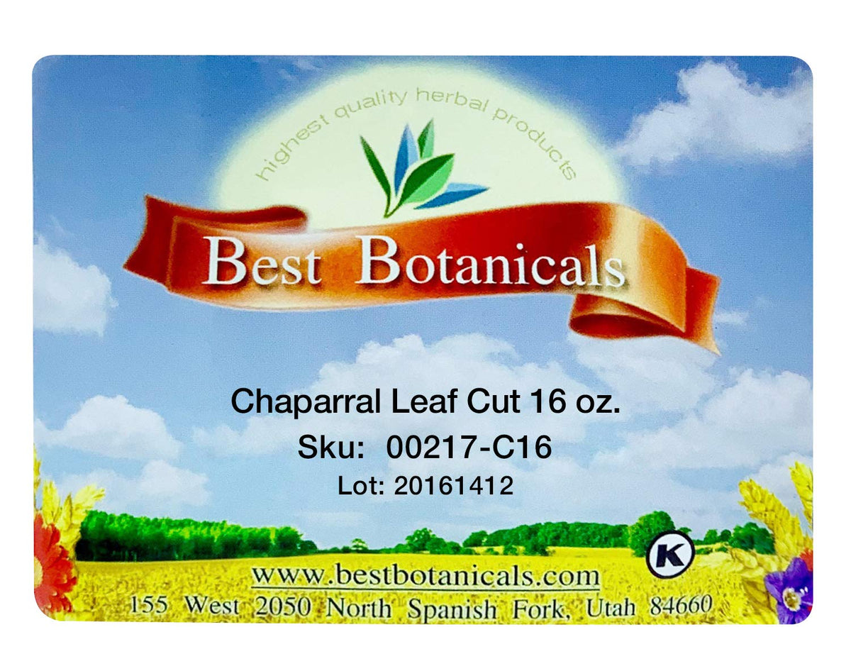 Best Botanicals Chaparral Leaf Cut 16 oz.