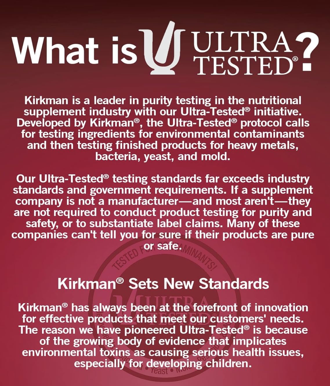 Kirkman Nu-Thera with P-5-P - Hypoallergenic