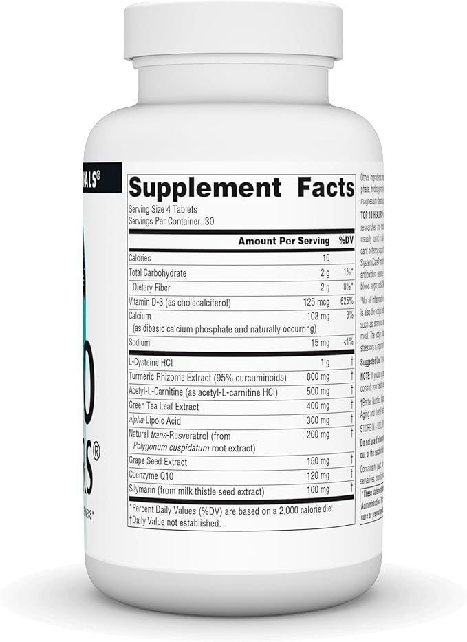 Source Naturals Top 10 Healers, Power Nutrition for Wellness* Supplement - 120 Tablets