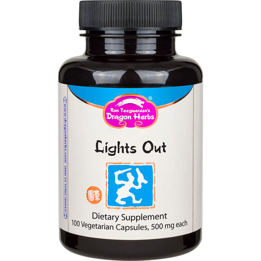 Dragon Herbs - Lights Out Capsules - 60 Capsules, 450 mg Each